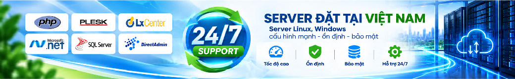 Banner Máy chủ